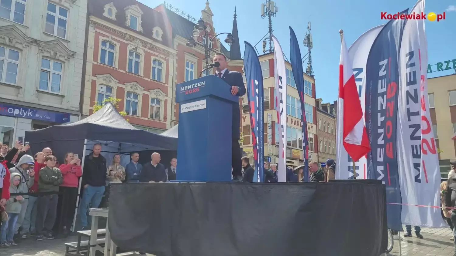Spotkanie Sławomira Mentzena z mieszkańcami Starogardu Gdańskiego