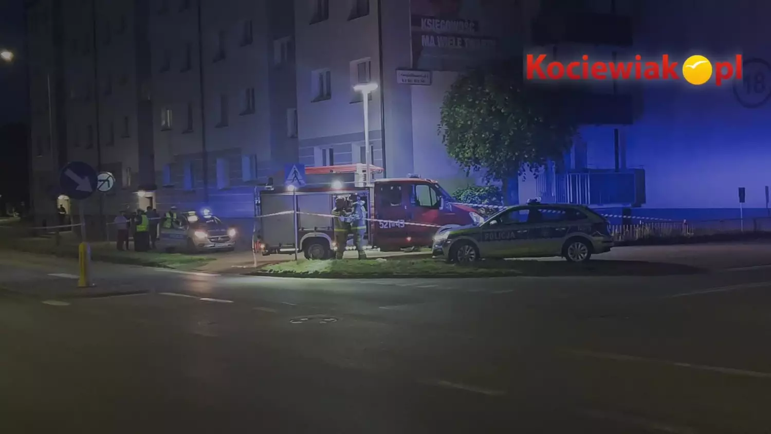Tragiczny wypadek w Starogardzie Gd. - nie żyje motocyklista